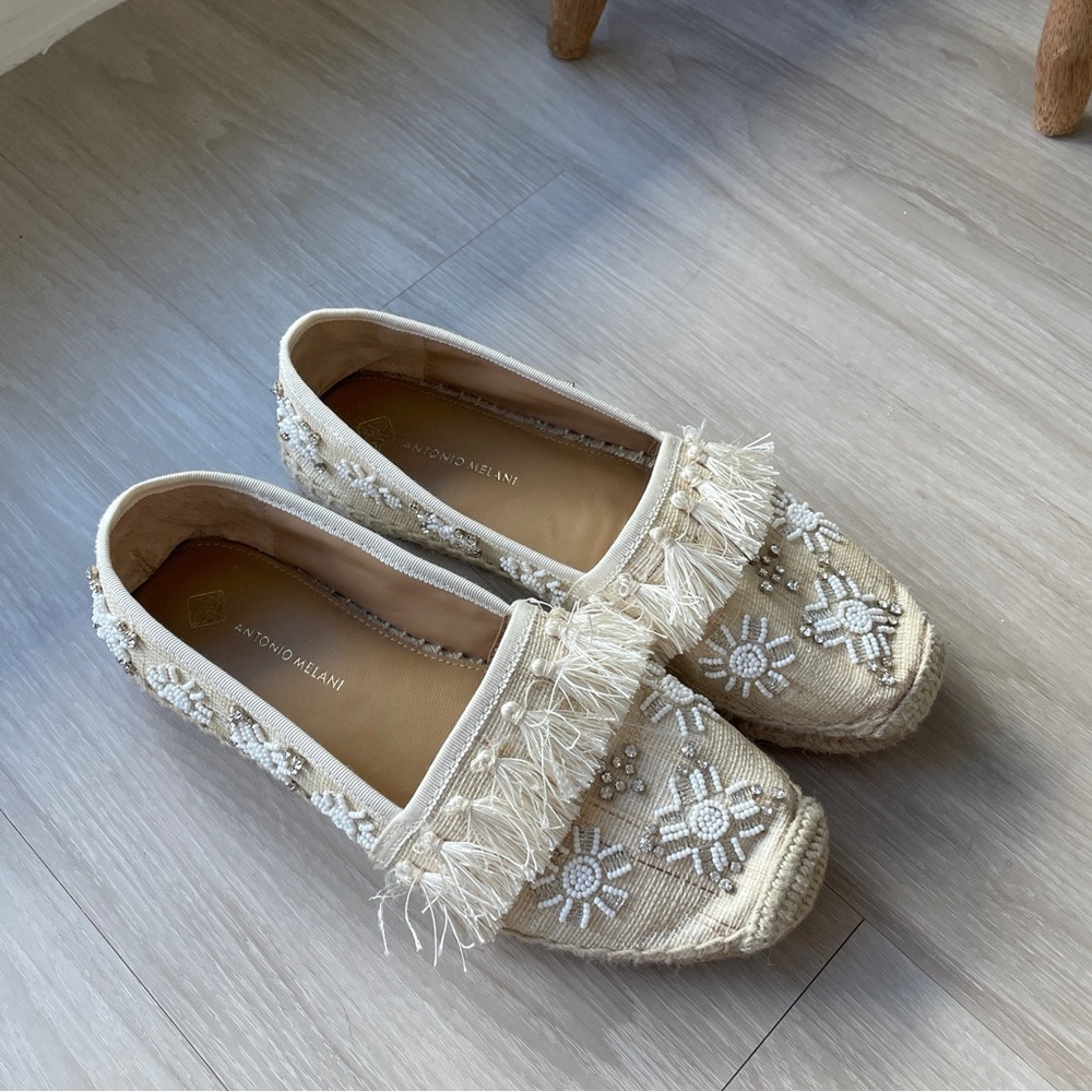 Antonio Melani beaded espadrilles